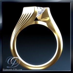 anillo de diamantes